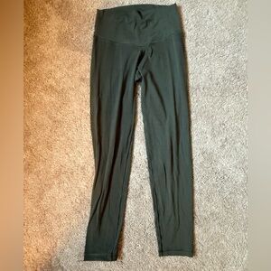 Offline by aerie real me 7/8 leggings forest green